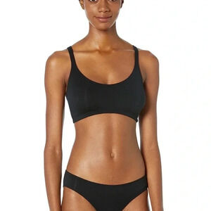 Commando Butter Bralette in black 1X 36-38DDD -F